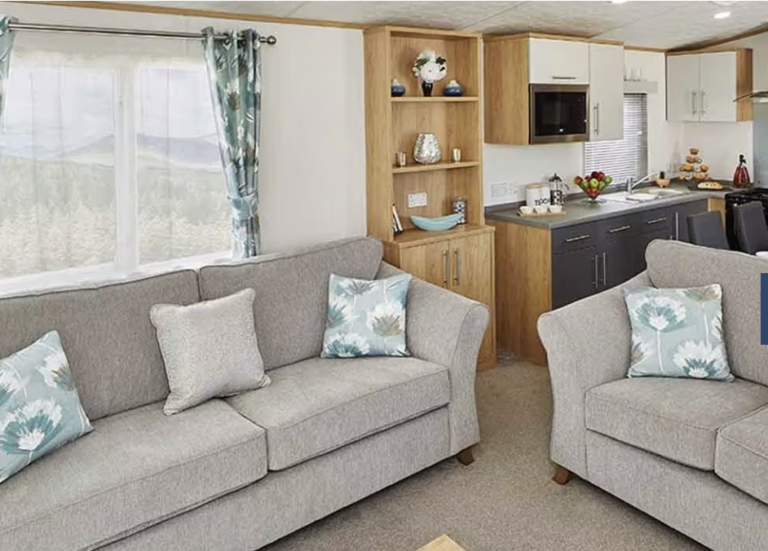 Away Resorts Newquay Holiday Resort Cornwall lodge interior 1 768x551